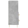 Betongraues Sperrholz-Sideboard 34,5 x 34 x 90 cm von vidaXL, Sideboards - Ref: Foro24-828656, Preis: 51,86 €, Rabatt: %