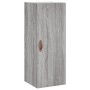 Armario de pared gris Sonoma 34,5x34x90 cm de vidaXL, Aparadores - Ref: Foro24-828834, Precio: 47,78 €, Descuento: %