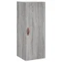 Sonoma grauer Wandschrank 34,5x34x90 cm von vidaXL, Sideboards - Ref: Foro24-828834, Preis: 47,26 €, Rabatt: %