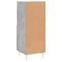 Aparador de madera contrachapada gris hormigón 34,5x34x90 cm de vidaXL, Aparadores - Ref: Foro24-828656, Precio: 46,23 €, Des...