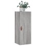Armario de pared gris Sonoma 34,5x34x90 cm de vidaXL, Aparadores - Ref: Foro24-828834, Precio: 47,78 €, Descuento: %