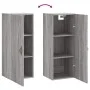 Sonoma grauer Wandschrank 34,5x34x90 cm von vidaXL, Sideboards - Ref: Foro24-828834, Preis: 47,26 €, Rabatt: %