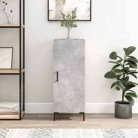 Concrete gray plywood sideboard 34.5x34x90 cm by vidaXL, Sideboards - Ref: Foro24-828544, Price: 59,70 €, Discount: %