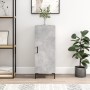 Aparador de madera contrachapada gris hormigón 34,5x34x90 cm de vidaXL, Aparadores - Ref: Foro24-828544, Precio: 60,40 €, Des...