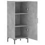 Aparador de madera contrachapada gris hormigón 34,5x34x90 cm de vidaXL, Aparadores - Ref: Foro24-828544, Precio: 60,40 €, Des...