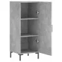 Betongraues Sperrholz-Sideboard 34,5 x 34 x 90 cm von vidaXL, Sideboards - Ref: Foro24-828544, Preis: 59,81 €, Rabatt: %