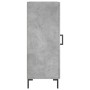 Aparador de madera contrachapada gris hormigón 34,5x34x90 cm de vidaXL, Aparadores - Ref: Foro24-828544, Precio: 60,40 €, Des...