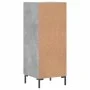 Betongraues Sperrholz-Sideboard 34,5 x 34 x 90 cm von vidaXL, Sideboards - Ref: Foro24-828544, Preis: 59,81 €, Rabatt: %
