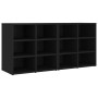 Schuhschränke 2 Stk. schwarz 52,5x30x50 cm von vidaXL, Schließfächer und Lagerschränke - Ref: Foro24-808687, Preis: 92,43 €, ...