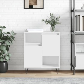 Weißes Sperrholz-Sideboard 60x35x70 cm von vidaXL, Sideboards - Ref: Foro24-831188, Preis: 62,50 €, Rabatt: %