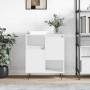 Weißes Sperrholz-Sideboard 60x35x70 cm von vidaXL, Sideboards - Ref: Foro24-831188, Preis: 62,50 €, Rabatt: %