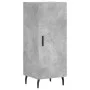 Gray concrete plywood sideboard 34.5x34x90 cm by vidaXL, Sideboards - Ref: Foro24-828560, Price: 75,12 €, Discount: %