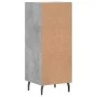 Gray concrete plywood sideboard 34.5x34x90 cm by vidaXL, Sideboards - Ref: Foro24-828560, Price: 75,12 €, Discount: %