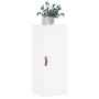 Armario de pared blanco 34,5x34x90 cm de vidaXL, Aparadores - Ref: Foro24-828828, Precio: 47,41 €, Descuento: %