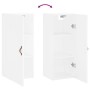 Armario de pared blanco 34,5x34x90 cm de vidaXL, Aparadores - Ref: Foro24-828828, Precio: 47,41 €, Descuento: %