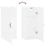 Armario de pared blanco 34,5x34x90 cm de vidaXL, Aparadores - Ref: Foro24-828828, Precio: 46,83 €, Descuento: %