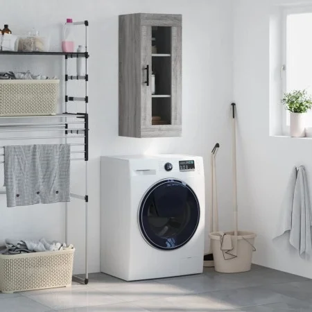 Sonoma gray wall cabinet 34.5x34x90 cm by vidaXL, Sideboards - Ref: Foro24-828938, Price: 43,34 €, Discount: %