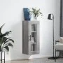 Armario de pared gris Sonoma 34,5x34x90 cm de vidaXL, Aparadores - Ref: Foro24-828938, Precio: 43,34 €, Descuento: %