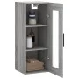 Sonoma gray wall cabinet 34.5x34x90 cm by vidaXL, Sideboards - Ref: Foro24-828938, Price: 43,34 €, Discount: %