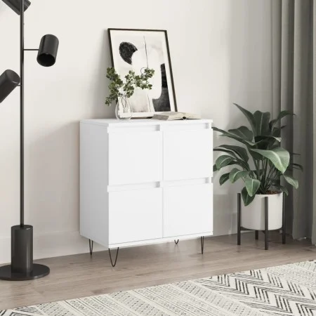 Sideboard aus weißem Sperrholz 60x35x70 cm von vidaXL, Sideboards - Ref: Foro24-831212, Preis: 65,51 €, Rabatt: %