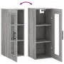 Sonoma grauer Wandschrank 34,5x34x90 cm von vidaXL, Sideboards - Ref: Foro24-828938, Preis: 43,34 €, Rabatt: %
