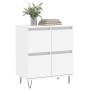 Sideboard aus weißem Sperrholz 60x35x70 cm von vidaXL, Sideboards - Ref: Foro24-831212, Preis: 66,30 €, Rabatt: %