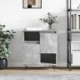 Aparador de madera contrachapada gris hormigón 60x35x70 cm de vidaXL, Aparadores - Ref: Foro24-831192, Precio: 60,75 €, Descu...