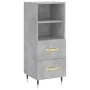 Aparador de madera contrachapada gris hormigón 34,5x34x90 cm de vidaXL, Aparadores - Ref: Foro24-828648, Precio: 50,84 €, Des...