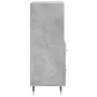 Aparador de madera contrachapada gris hormigón 34,5x34x90 cm de vidaXL, Aparadores - Ref: Foro24-828648, Precio: 50,84 €, Des...