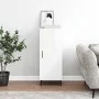 Aparador de madera contrachapada blanco brillante 34,5x34x90 cm de vidaXL, Aparadores - Ref: Foro24-828558, Precio: 67,51 €, ...