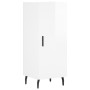 Glossy white plywood sideboard 34.5x34x90 cm by vidaXL, Sideboards - Ref: Foro24-828558, Price: 68,11 €, Discount: %