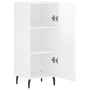 Glossy white plywood sideboard 34.5x34x90 cm by vidaXL, Sideboards - Ref: Foro24-828558, Price: 68,11 €, Discount: %