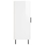 Glossy white plywood sideboard 34.5x34x90 cm by vidaXL, Sideboards - Ref: Foro24-828558, Price: 68,11 €, Discount: %