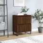 Sideboard aus braunem Eichensperrholz 60x35x70 cm von vidaXL, Sideboards - Ref: Foro24-831227, Preis: 90,98 €, Rabatt: %