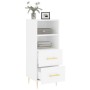 Weißes Sideboard aus Holzwerkstoff, 34,5 x 34 x 90 cm von vidaXL, Sideboards - Ref: Foro24-828652, Preis: 53,43 €, Rabatt: %