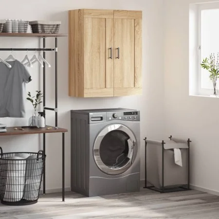 Engineered wood Sonoma oak wall cabinet 69.5x34x90 cm by vidaXL, Sideboards - Ref: Foro24-830391, Price: 74,54 €, Discount: %