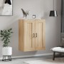 Engineered wood Sonoma oak wall cabinet 69.5x34x90 cm by vidaXL, Sideboards - Ref: Foro24-830391, Price: 75,48 €, Discount: %