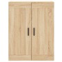 Engineered wood Sonoma oak wall cabinet 69.5x34x90 cm by vidaXL, Sideboards - Ref: Foro24-830391, Price: 75,48 €, Discount: %