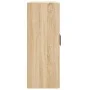 Wandschrank Holzwerkstoff Eiche Sonoma 69,5x34x90 cm von vidaXL, Sideboards - Ref: Foro24-830391, Preis: 74,54 €, Rabatt: %