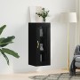 Armario de pared negro 34,5x34x90 cm de vidaXL, Aparadores - Ref: Foro24-828893, Precio: 42,71 €, Descuento: %