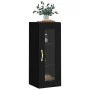 Black wall cabinet 34.5x34x90 cm by vidaXL, Sideboards - Ref: Foro24-828893, Price: 42,35 €, Discount: %