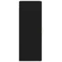 Black wall cabinet 34.5x34x90 cm by vidaXL, Sideboards - Ref: Foro24-828893, Price: 42,35 €, Discount: %