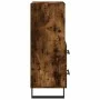 Smoked oak engineered wood sideboard 34.5x34x90 cm by vidaXL, Sideboards - Ref: Foro24-828697, Price: 56,25 €, Discount: %