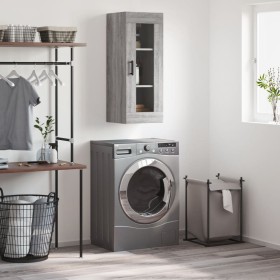 Sonoma gray wall cabinet 34.5x34x90 cm by vidaXL, Sideboards - Ref: Foro24-828922, Price: 54,12 €, Discount: %