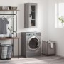 Armario de pared gris Sonoma 34,5x34x90 cm de vidaXL, Aparadores - Ref: Foro24-828922, Precio: 54,05 €, Descuento: %