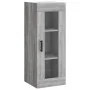 Armario de pared gris Sonoma 34,5x34x90 cm de vidaXL, Aparadores - Ref: Foro24-828922, Precio: 54,12 €, Descuento: %
