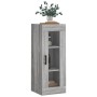 Armario de pared gris Sonoma 34,5x34x90 cm de vidaXL, Aparadores - Ref: Foro24-828922, Precio: 54,05 €, Descuento: %