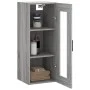 Sonoma gray wall cabinet 34.5x34x90 cm by vidaXL, Sideboards - Ref: Foro24-828922, Price: 54,12 €, Discount: %