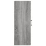 Armario de pared gris Sonoma 34,5x34x90 cm de vidaXL, Aparadores - Ref: Foro24-828922, Precio: 54,05 €, Descuento: %