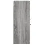 Armario de pared gris Sonoma 34,5x34x90 cm de vidaXL, Aparadores - Ref: Foro24-828922, Precio: 54,12 €, Descuento: %